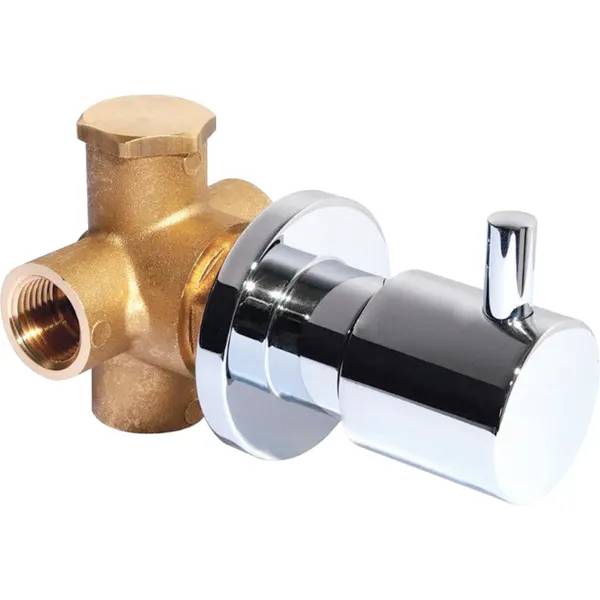 Twyford Sola Shower Diverter, Concealed Installation, For Shower Tap