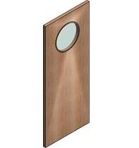 FD60 Double Door Flush Frame - Vision Panel 7