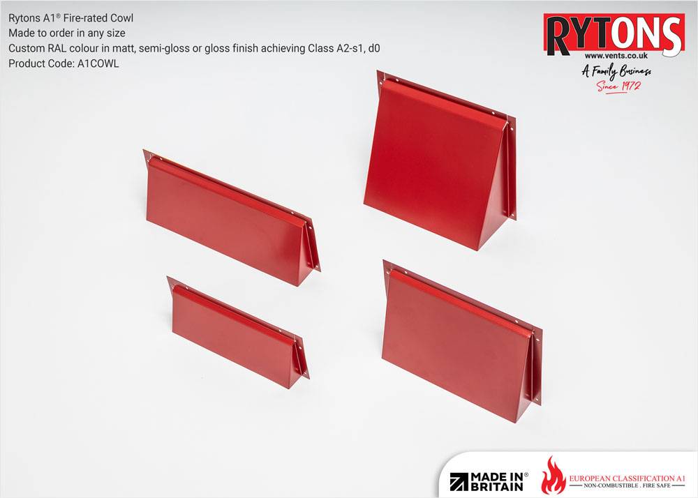 Rytons A1® Fire-rated Cowl