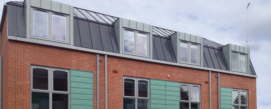 Mazzonetto Vestis Precoated Aluminium Fully Supported Standing Seam Roofing & Cladding - Standing Seam Roofing/ Cladding