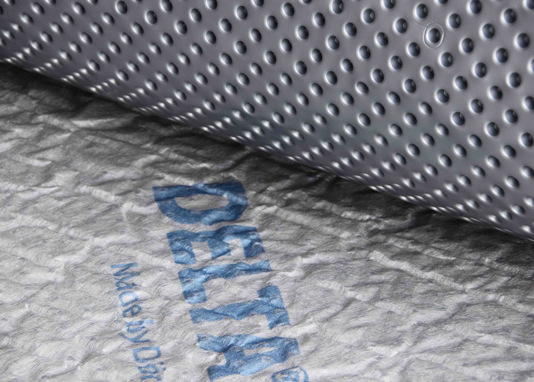 DELTA TERRAXX - External drainage protection membrane - High-Density Polyethylene Dimpled Sheet