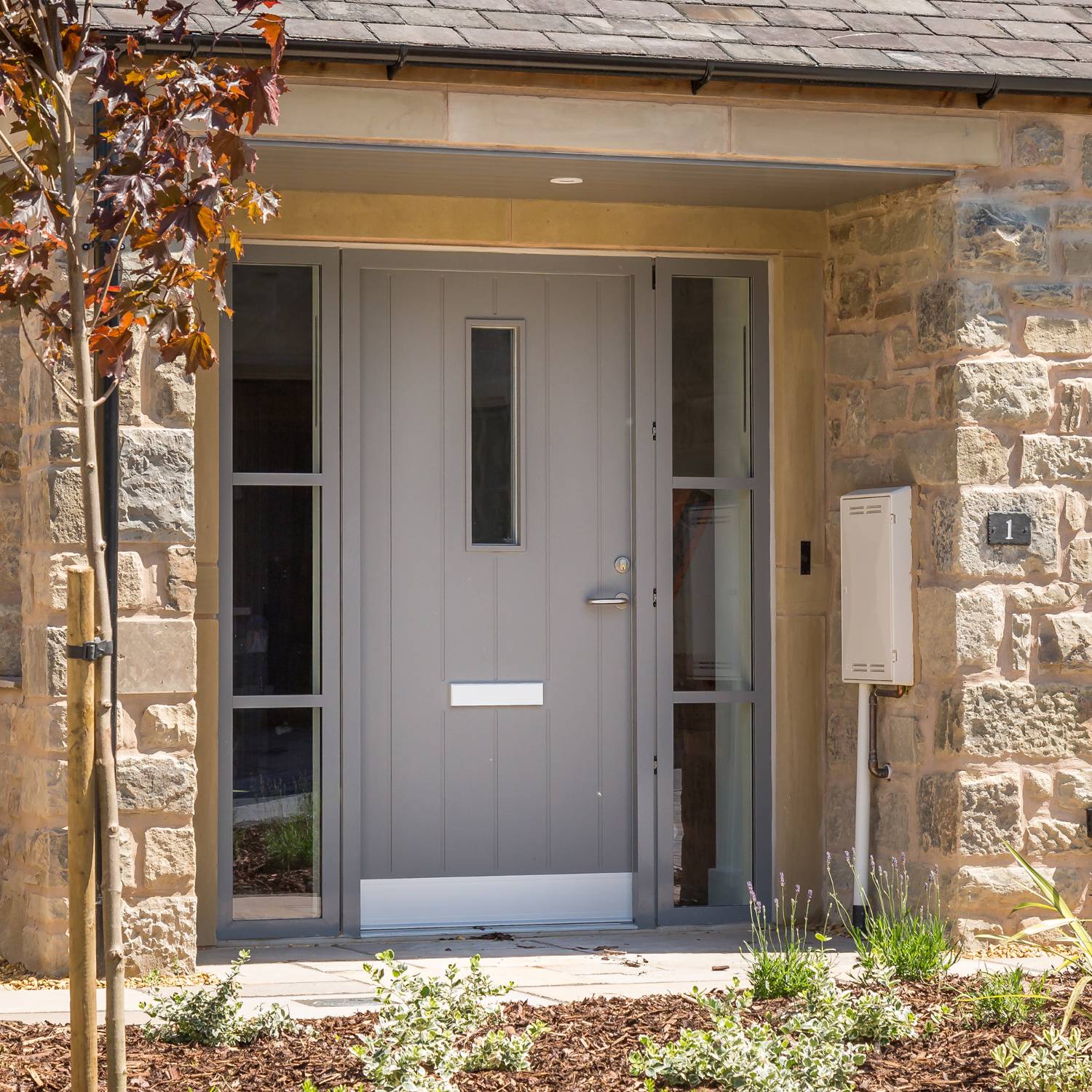 VELFAC Ribo Wood/Aluminium Entrance Doors