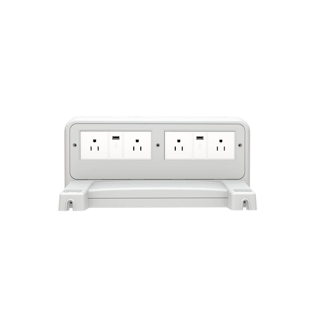 Charging Shelf Station - North America Type B - Wireless, USB and Socket Charging