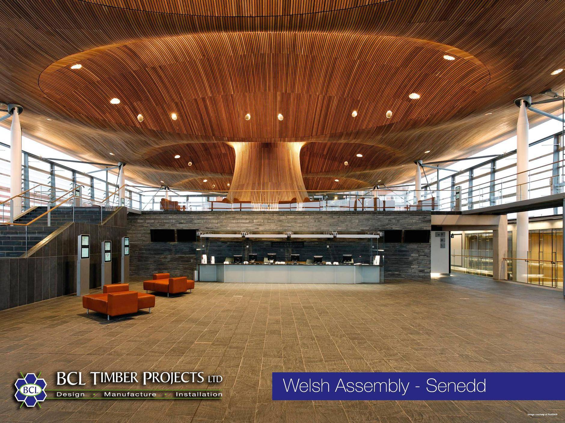 Solid Wood & Aluminium TIMBER EFFECT Slatted Modular Ceiling - Slatted Modular Ceiling Panels