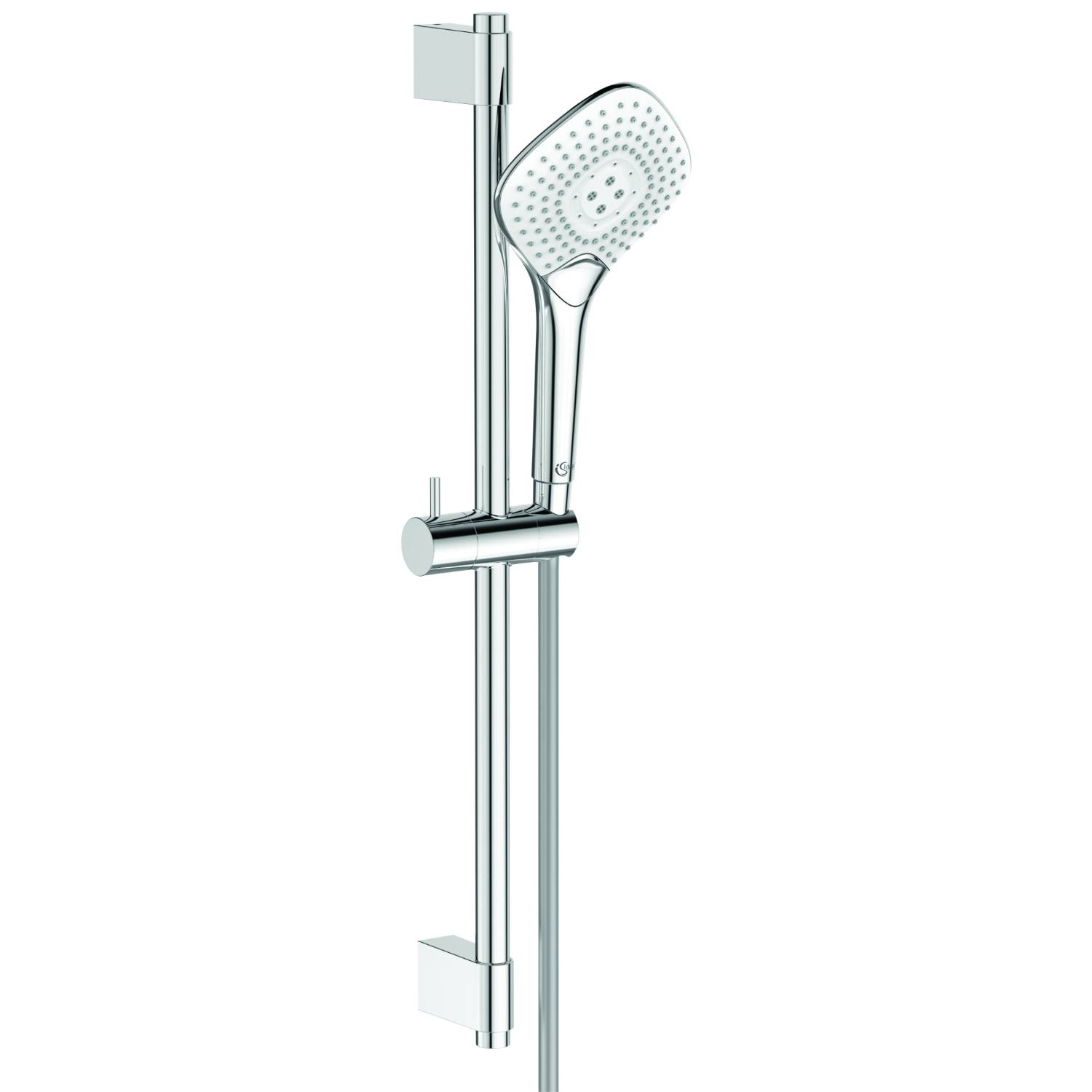 Ideal Rain Evo Jet – Diamond Handshower And Rail Kit 600 1750 If