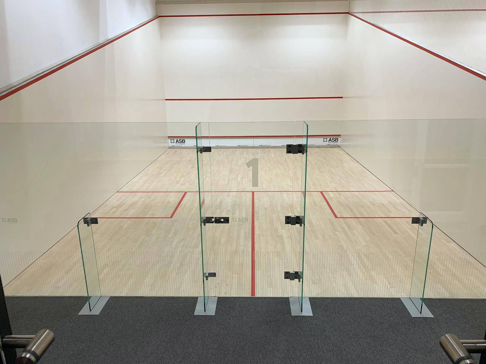 ASB Free Standing Glass Back Wall