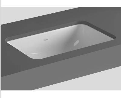 S20 undercounter washbasin, rectangular