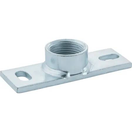 Geberit Base Plate, Rectangular, Two-Hole, With Threaded Socket G