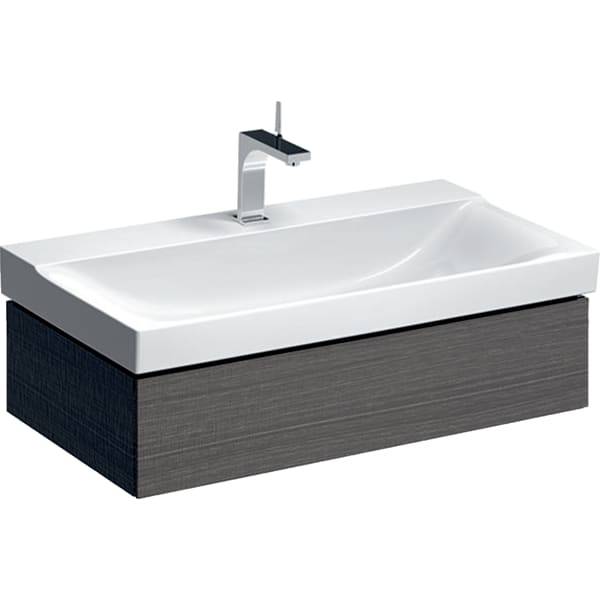 Xeno² cabinet for washbasin, with one drawer