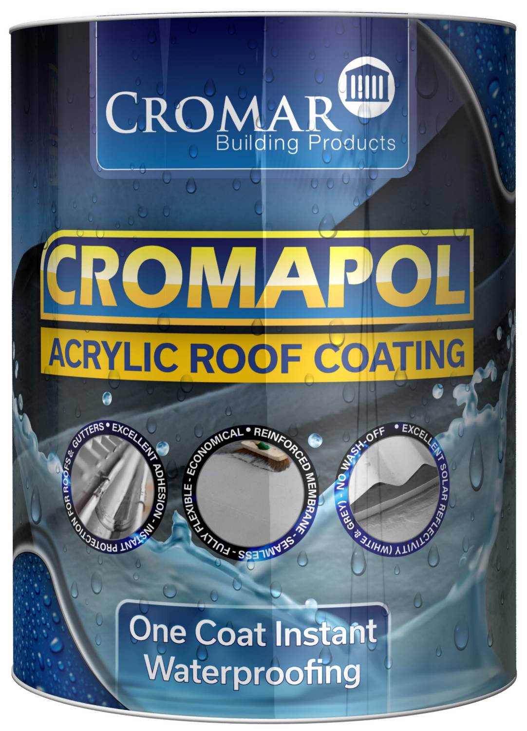 Cromapol Acrylic Roof Coating - Acrylic Roof Coating