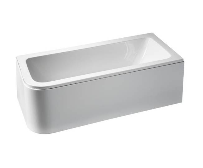 Concept Air - 170 x 75 cm Asymmetrical Bath Right Hand