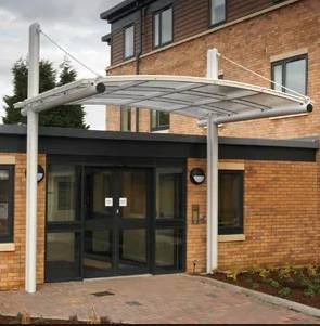 Brownhills Entrance Canopy - Entrance canopy