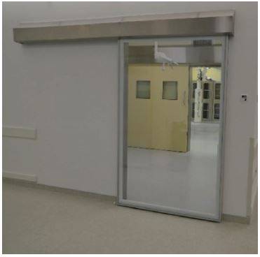 DT5 Hermetic sliding single glass door