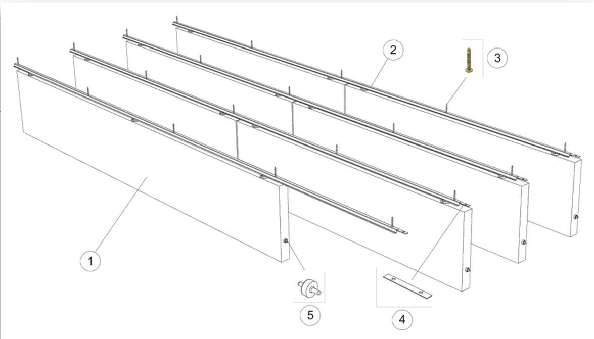 Solo™ Acoustic Baffle - Acoustic baffle