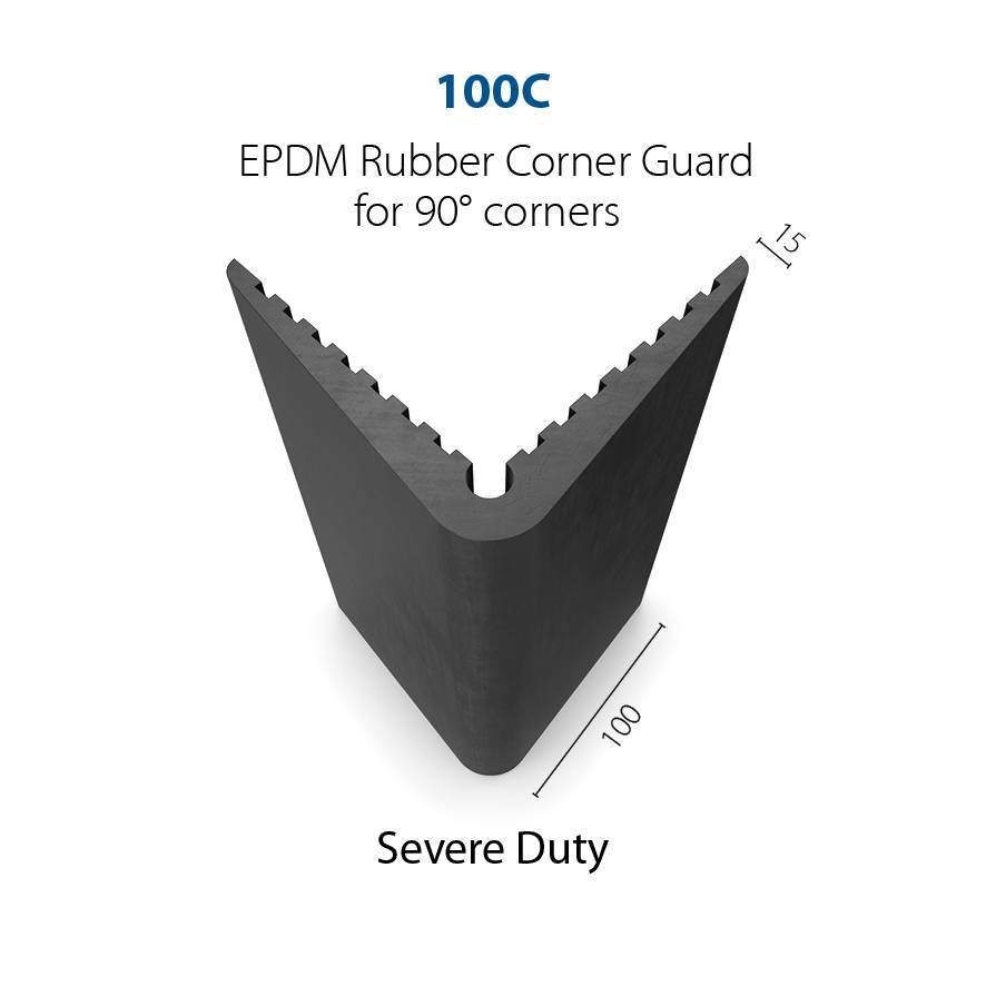 CS Acrovyn® 100C/ 75C Rubber Corner Guards