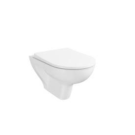7701L003-0075- S20 Round Wall-Hung WC, Smoothflush, 52 cm - WC Toilet