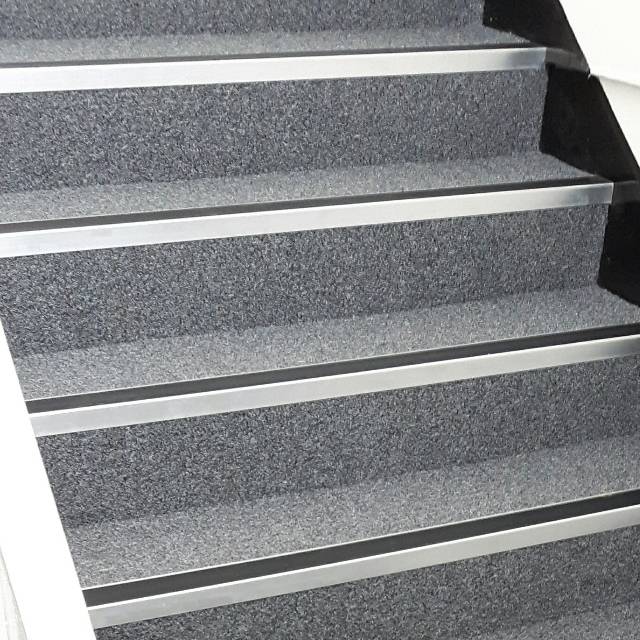 Stair Nosings - Quicksilver Finish  - Stair nosing