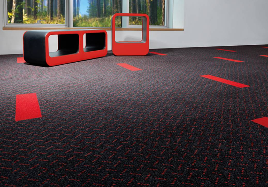 Laserlight Carpet Tile - Needled pile carpet tiles