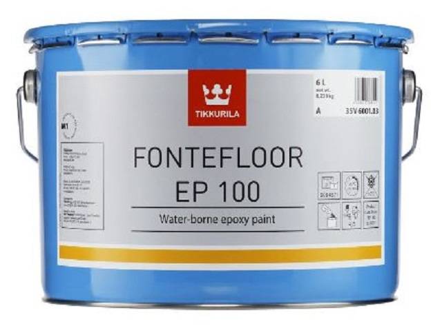 Fontefloor EP100 - Two-component water-borne epoxy floor paint