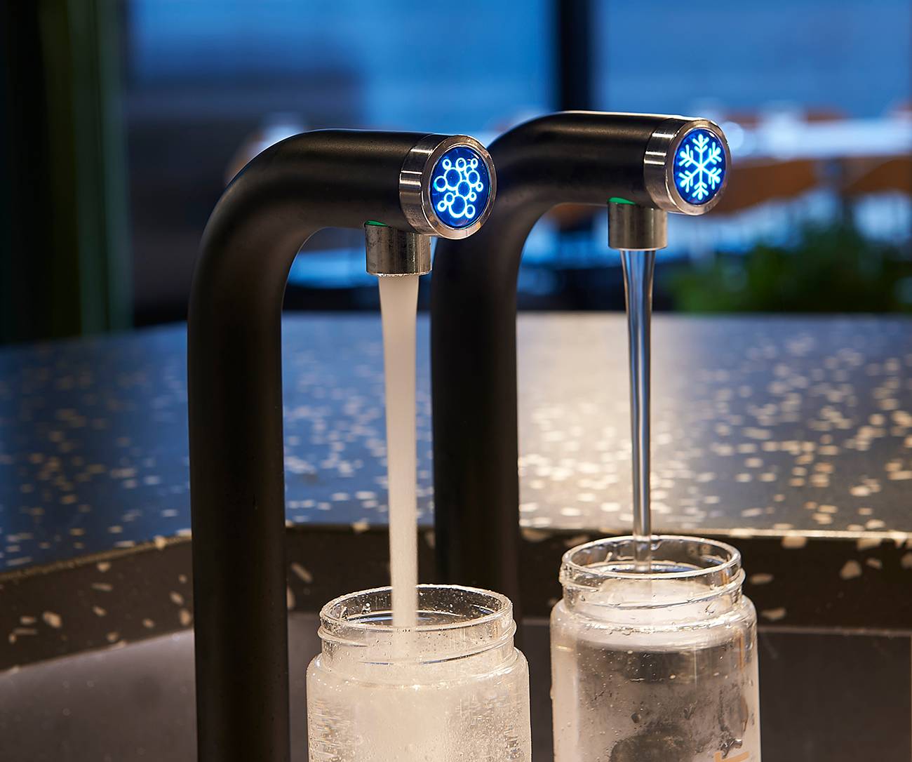 Aqua Bottle Filler - Chilled & Sparkling - Alto Taps (60 litres) - Bottle Filler 60 L