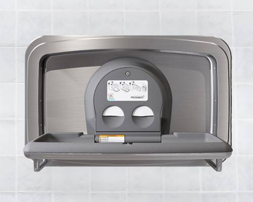 Horizontal Surface-Mounted Baby Changing Station KB310-SSWM