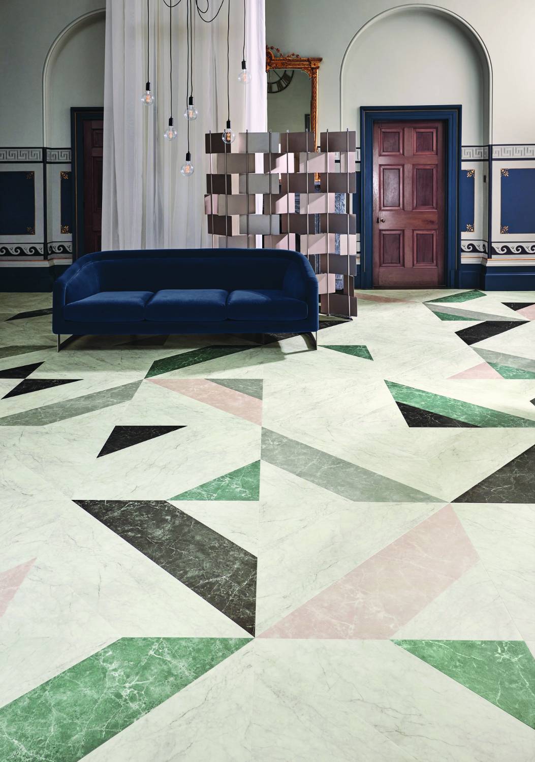 Amtico Signature LVT Tile – Abstract + Colour - LVT Tile