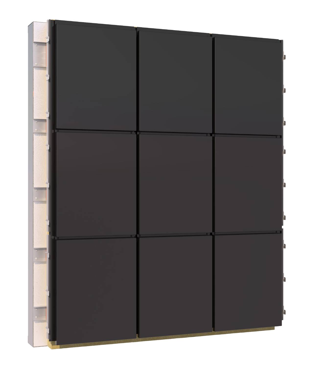 Rainscreen Cladding Optima FC+ System (Secret Fix)