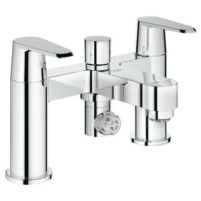 Eurodisc Cosmopolitan Two-Handle Bath/ Shower Mixer 1/2"