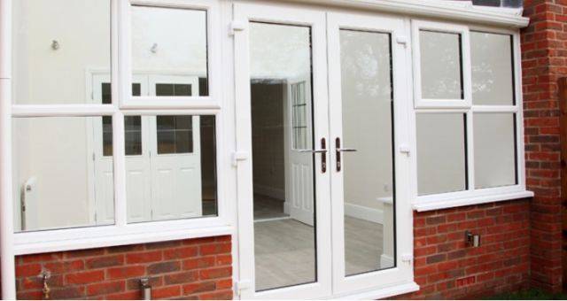 Aluminium Flush French Door