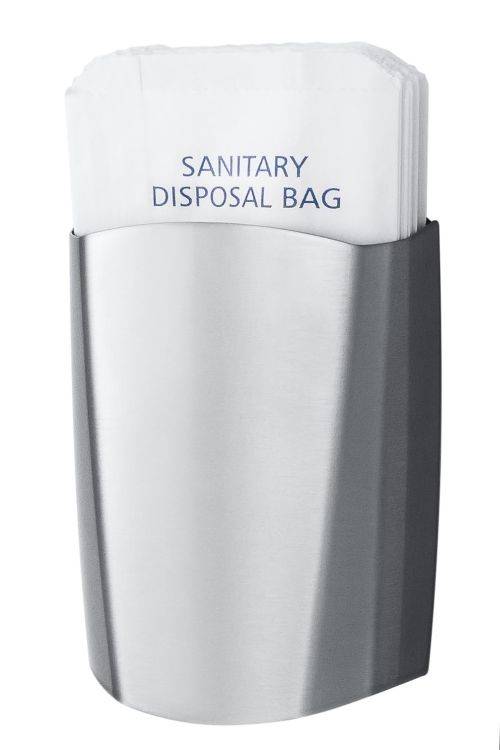 Sanitary Bag Holder Platinum Range 77021CB - Sanitary Disposal Bin