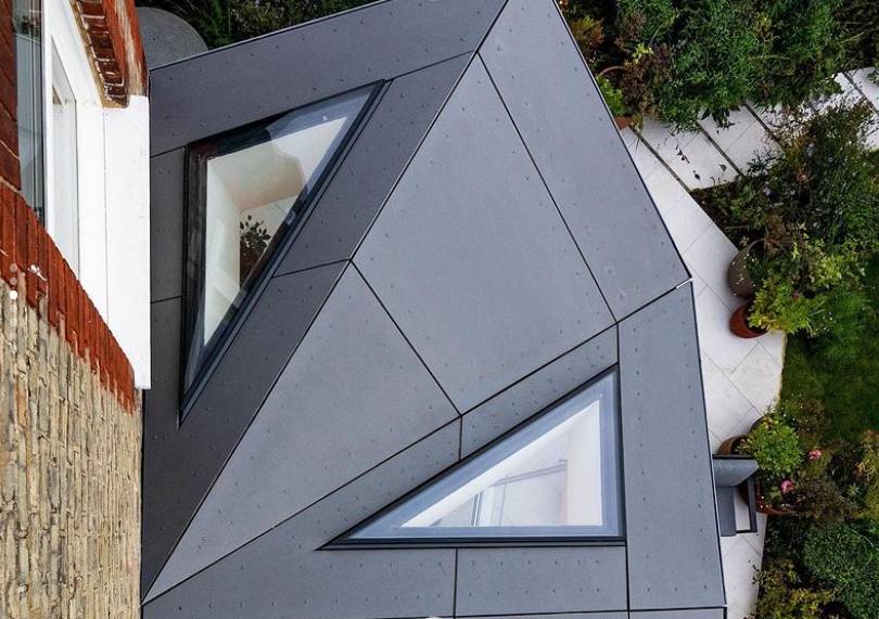 Skyway Shaped Flat Glass Rooflight - Fixed