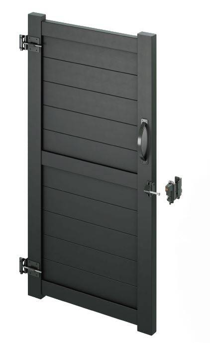 DuraPost® SLEEK 900mm Aluminium Gate