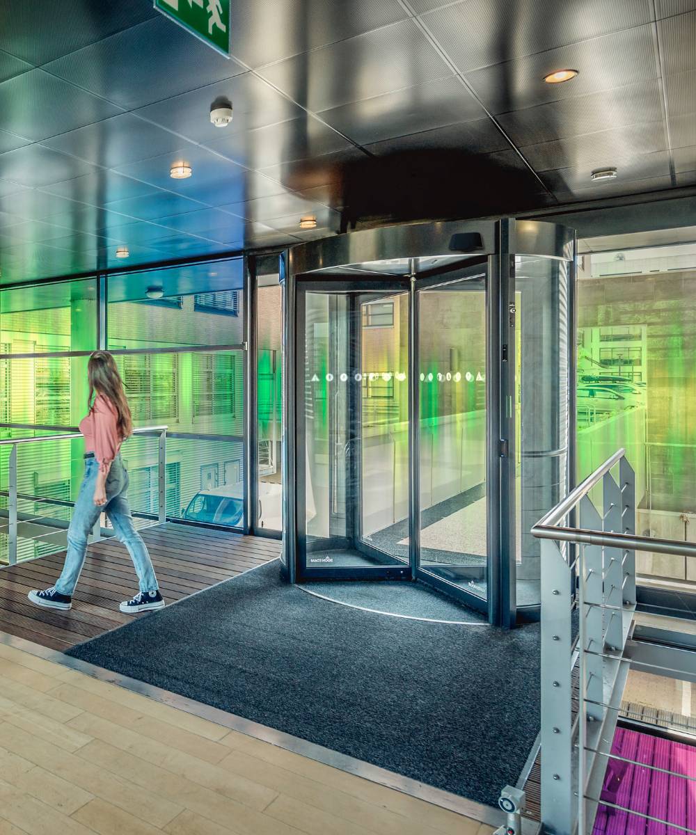 Boon Edam Tourlock 180 | High Security Revolving Door - Security Door