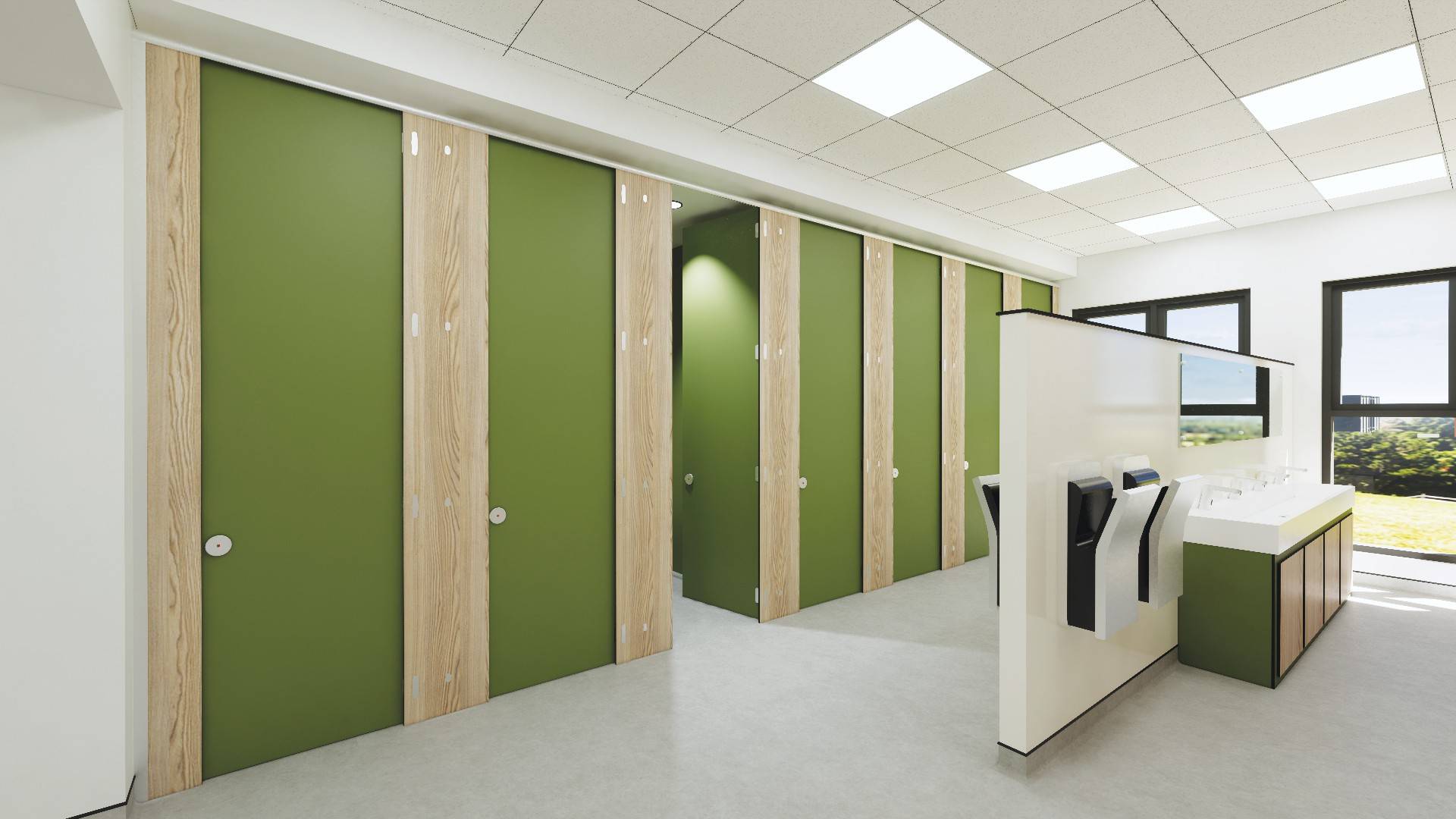 Apollo - Full Height Cubicle - Panel Cubicle