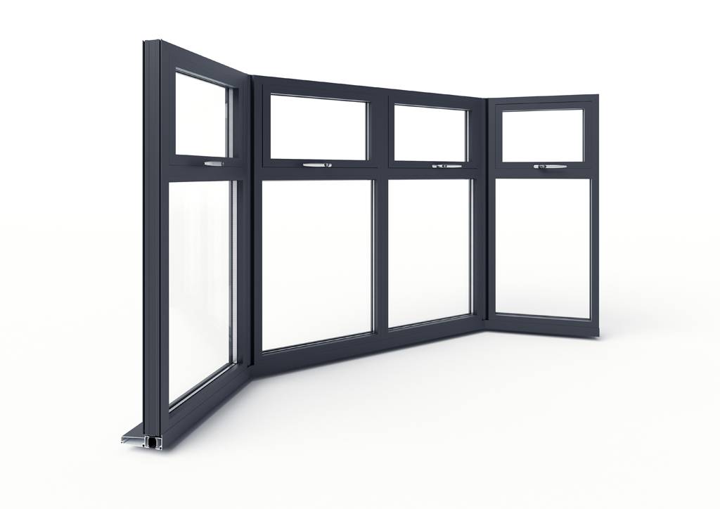 Stellar Aluminium Flush Casement Window - Aluminium Casement Window