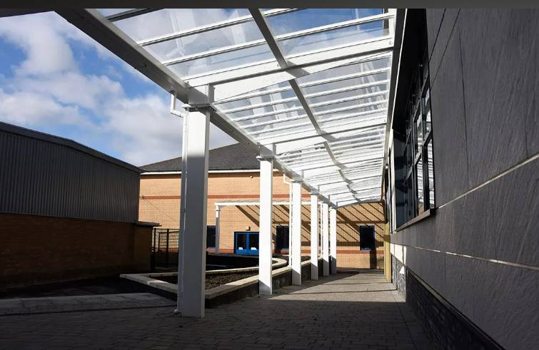 Hartcliffe Covered Walkway Canopy  - Canopy and covered walkway