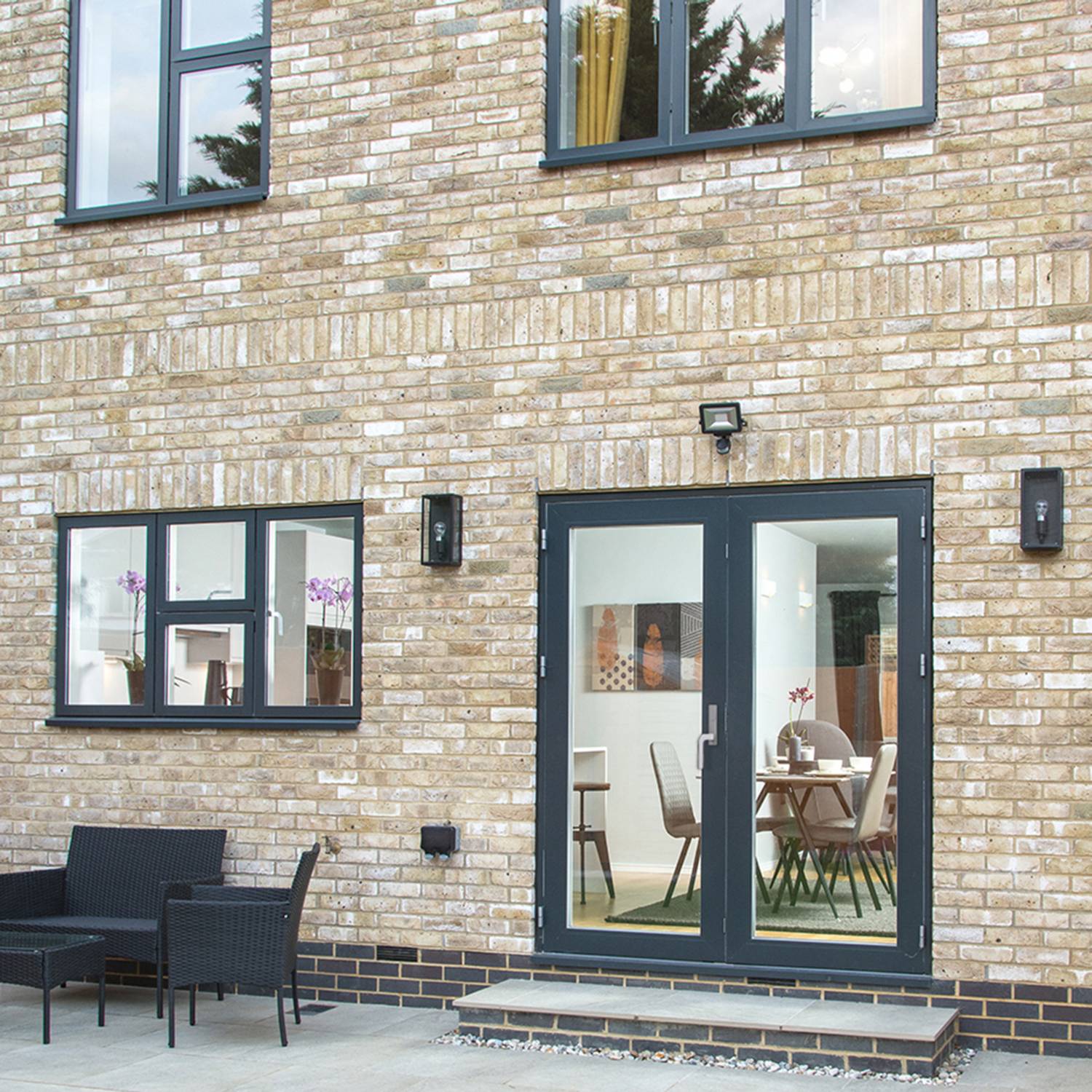 VELFAC Ribo Wood/Aluminium Patio Doors