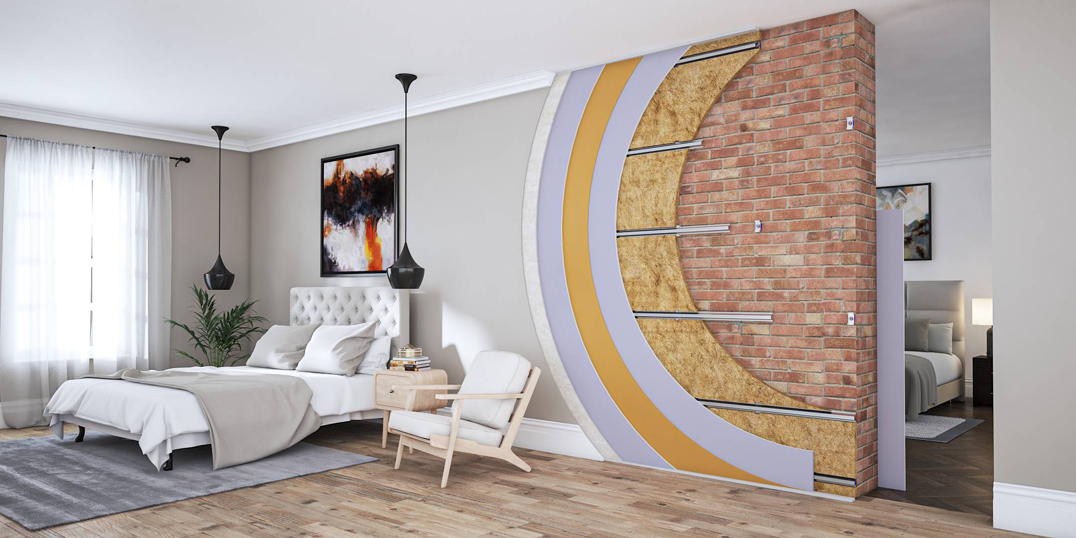 Brick Wall Partition – Part E Soundproofing