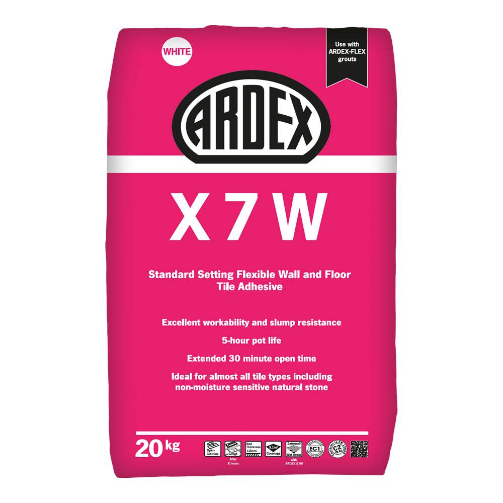 ARDEX X 7 Standard Setting Flexible Tile Adhesive