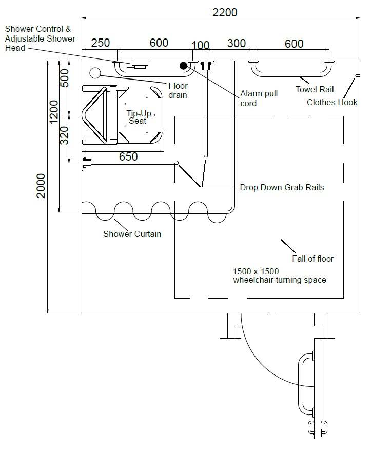 Doc M Shower Pack (concealed shower valve)