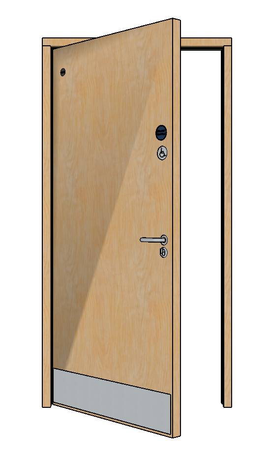 Refinedoor - Type 8 - PVC Postformed Severe Duty Doorset