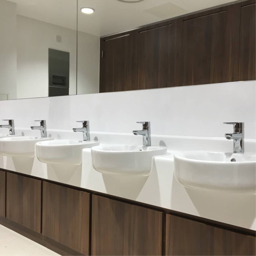 High Pressure Laminate Vanity  - Vanity Unit