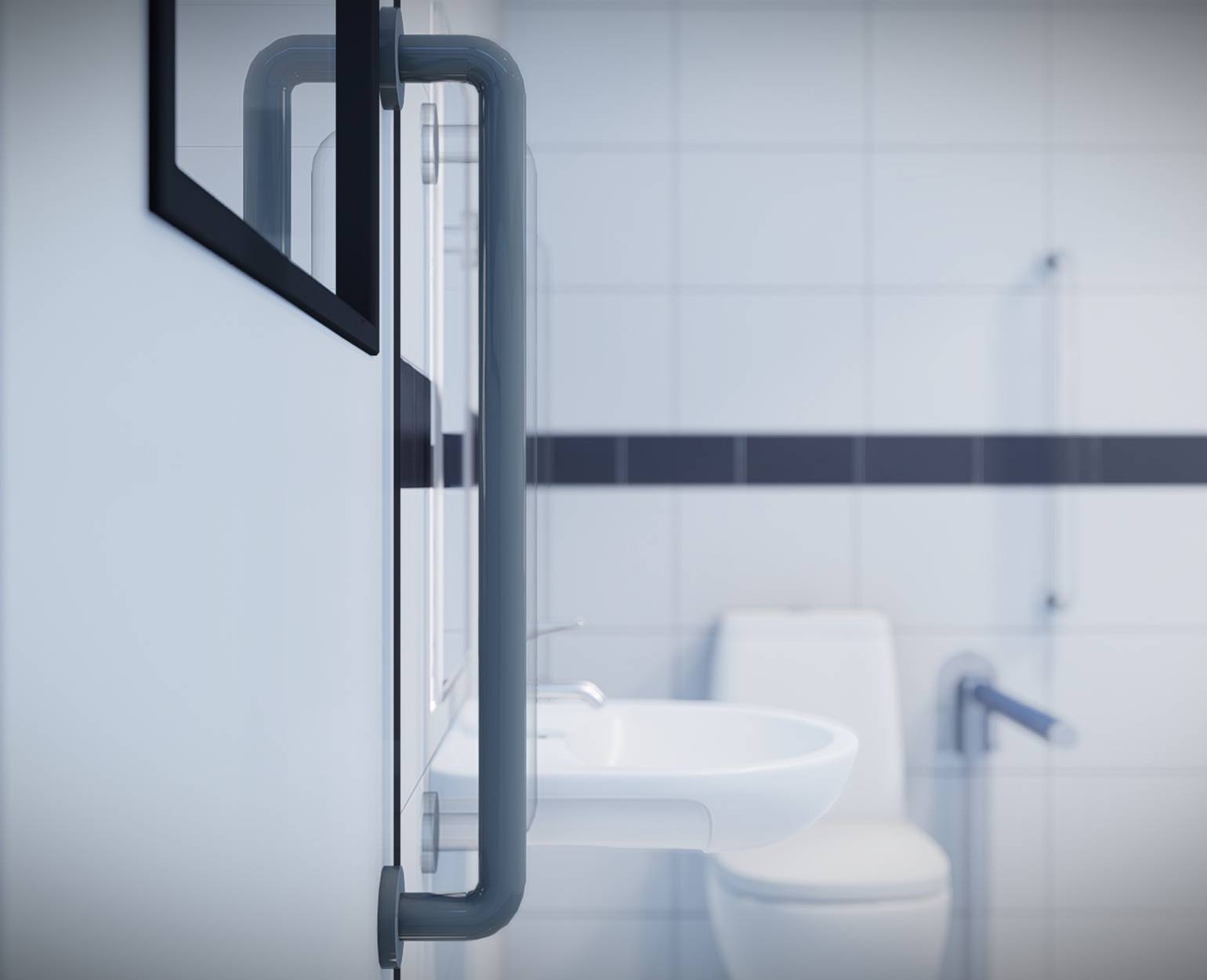 Fixed Grab Rails - support rails