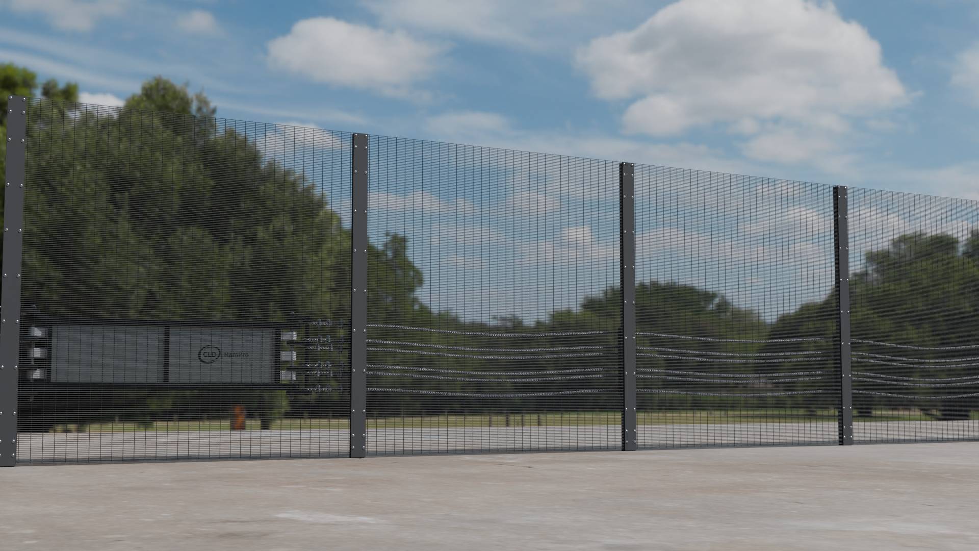 CLD RamPro 30 - Multi-threat Security Fence