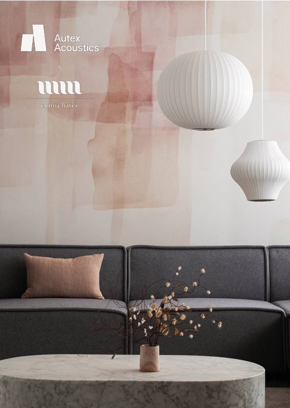 Autex Acoustics® x Emma Hayes - Acoustic Panel