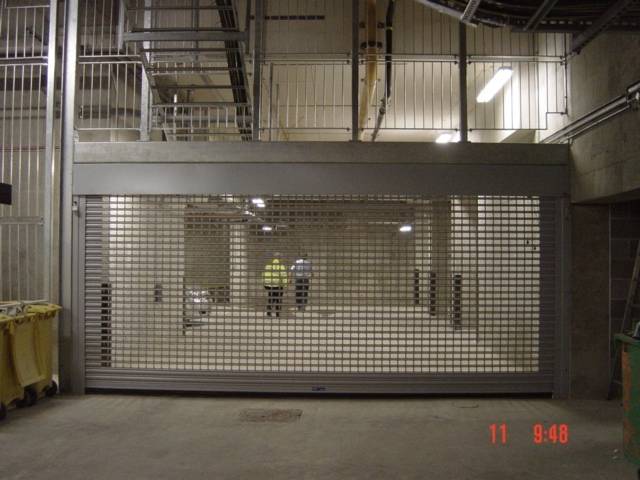 Vented Car Park Steel Roller Shutter - N2M Armourguard - Roller Shutter