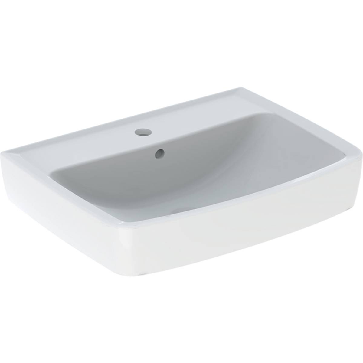 Geberit Bastia washbasin, square design - Washbasins