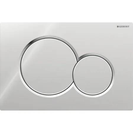 Geberit Sigma01 Flush Plate For Dual Flush, Round