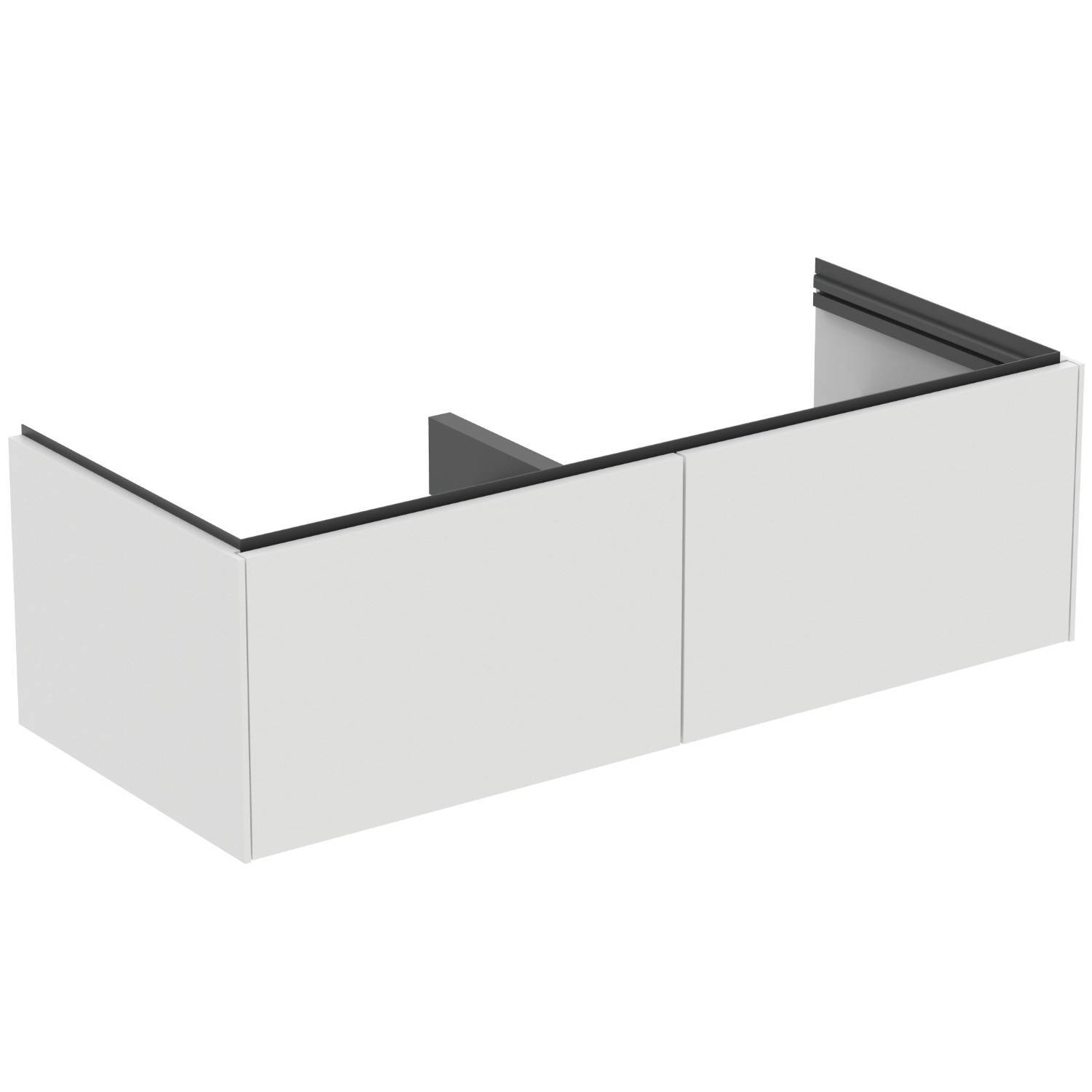 Ideal Standard Conca 120cm wall hung vanity unit with 2 vertical drawers