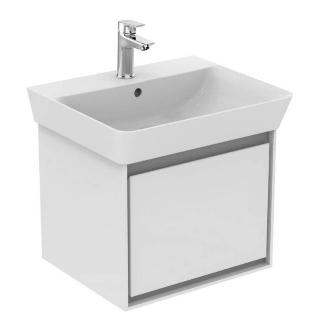 Connect Air Wall Hung Cube Basin Units - 55 cm